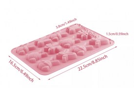 Molde silicona 12 orejitas diseños Pascua